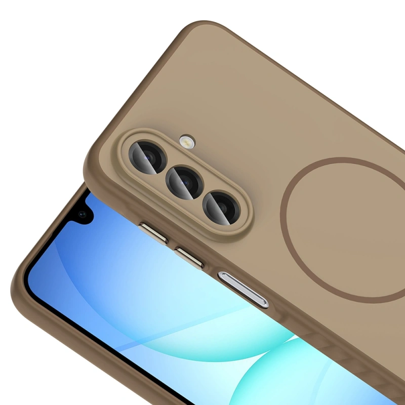 Galaxy A17 Kılıf M-safe Şarj Özellikli Zore Tea Kapak