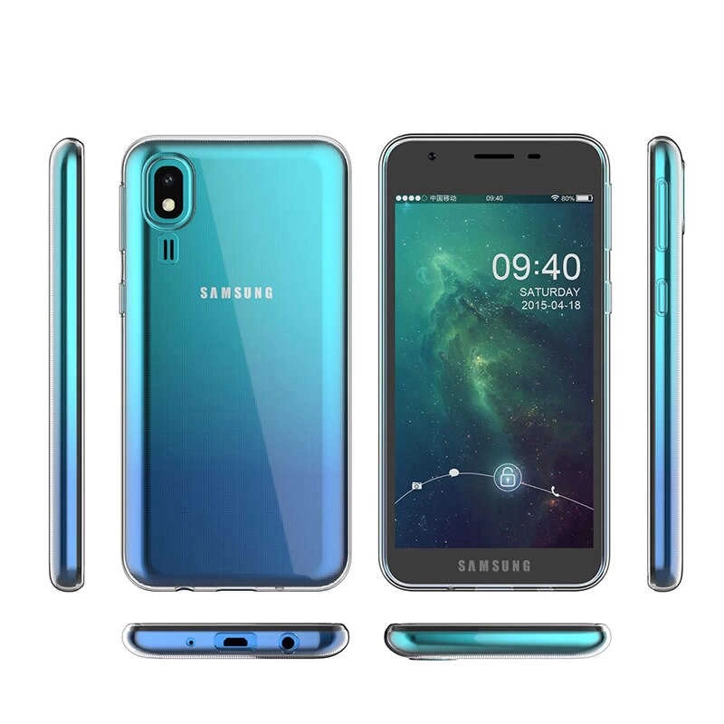 Galaxy A2 Core Kılıf Zore Süper Silikon Kapak