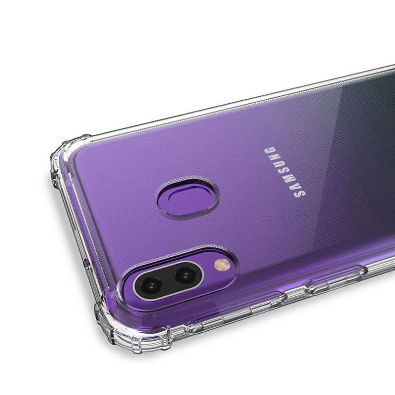 Galaxy A20 Kılıf Zore Nitro Anti Shock Silikon