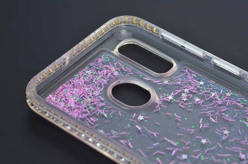 Galaxy A20 Kılıf Zore Sıralı Sıvılı Silikon