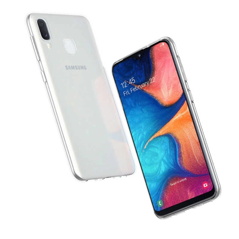 Galaxy A20E Kılıf Zore Süper Silikon Kapak