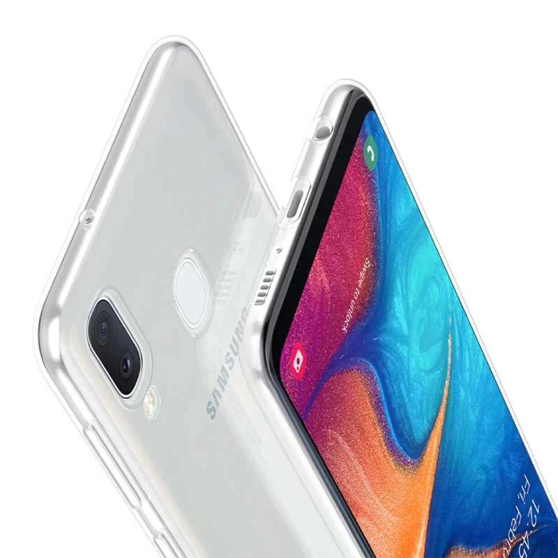 Galaxy A20E Kılıf Zore Süper Silikon Kapak