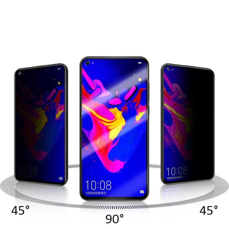 Galaxy A21S Zore New 5D Privacy Temperli Ekran Koruyucu