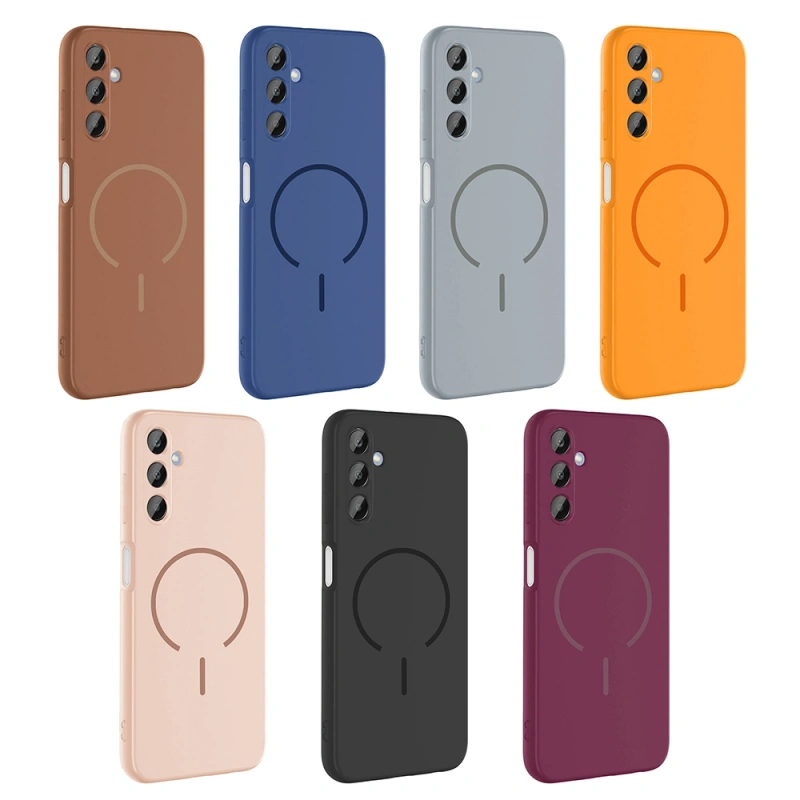 Galaxy A25 Kılıf M-safe Şarj Özellikli Zore Meta Kapak