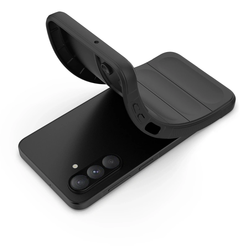 Galaxy A26 Kılıf Esnek TPU Oyuklu Arka Yüzey Tasarımlı Zore Etnik Silikon Kapak