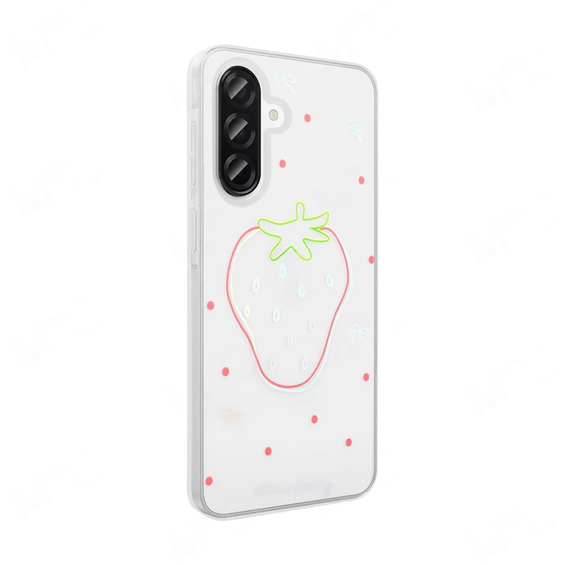 Galaxy A26 Kılıf Şeffaf Figürlü Zore Folk Sert Kapak