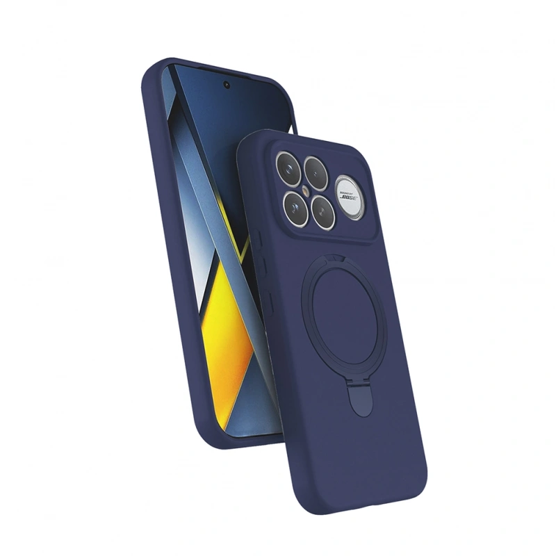 Galaxy A27 Kılıf M-safe Şarj Özellikli Standlı Zore Samara Kapak