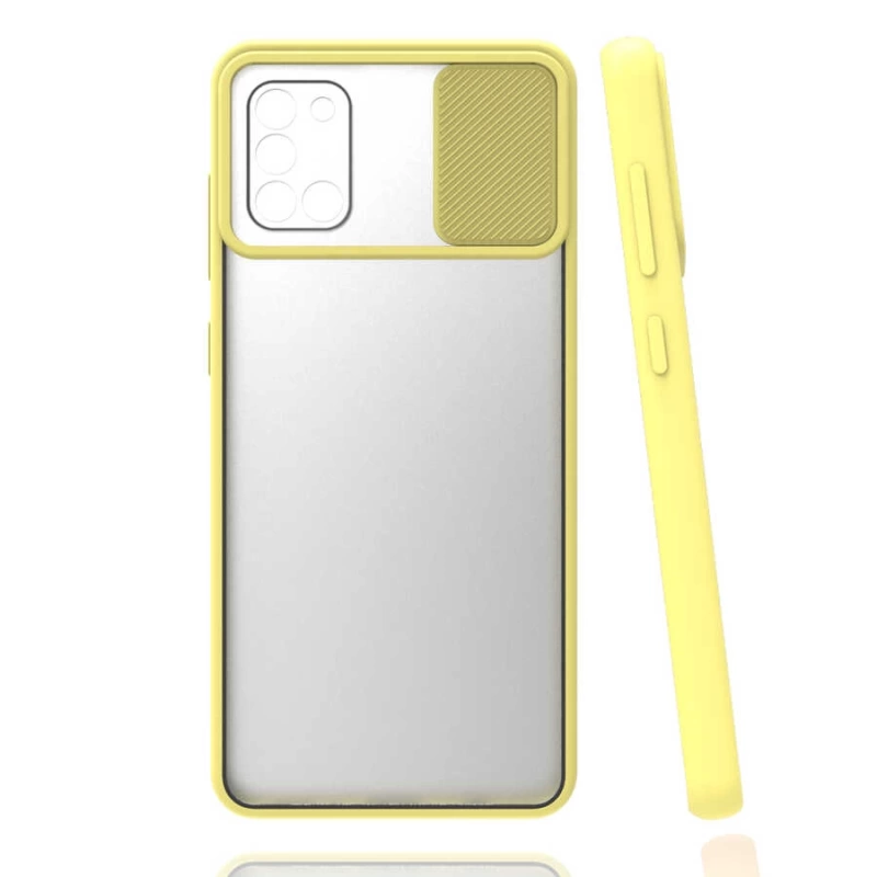 Galaxy A31 Kılıf Zore Lensi Kapak