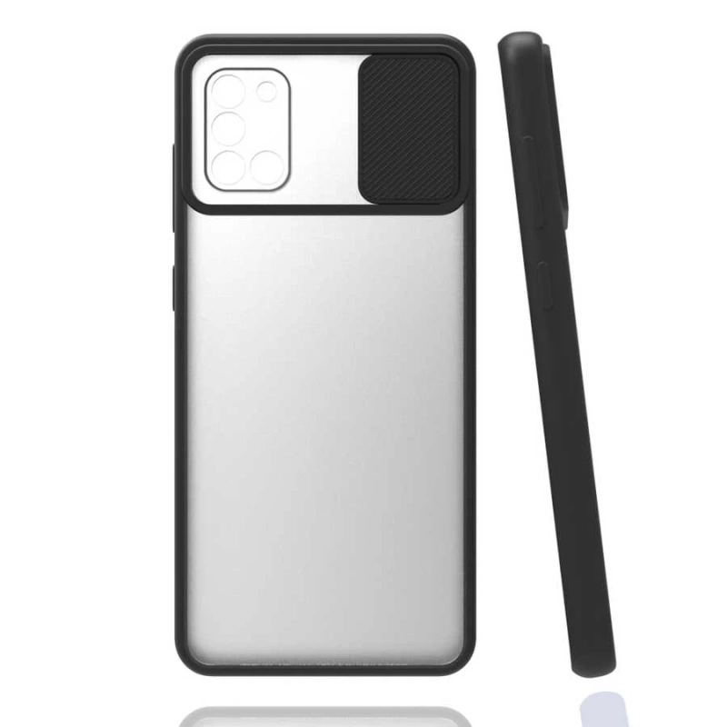Galaxy A31 Kılıf Zore Lensi Kapak