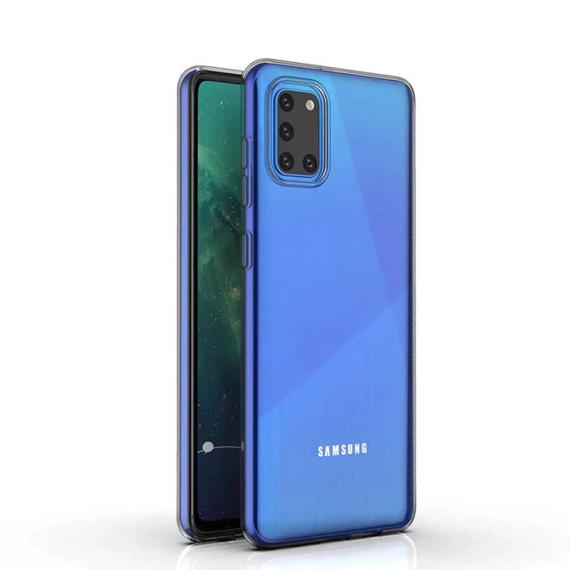 More TR Galaxy A31 Kılıf Zore Süper Silikon Kapak