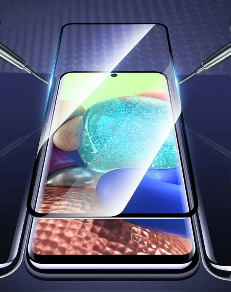 Galaxy A33 5G Zore Kenarları Kırılmaya Dayanıklı Cam Ekran Koruyucu