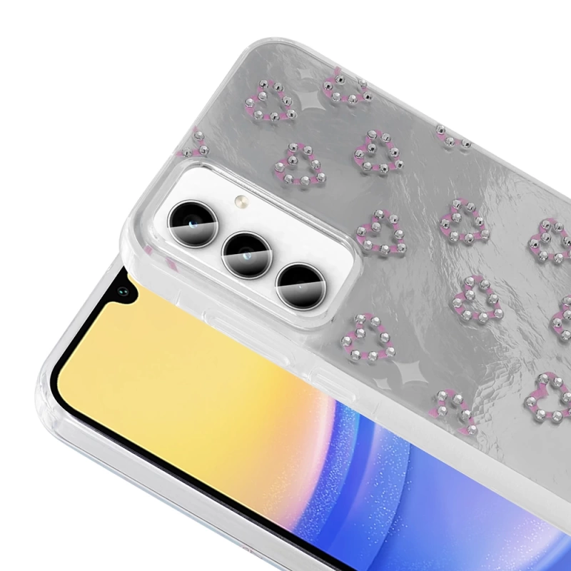 Galaxy A35 Kılıf Kamera Korumalı Figürlü Zore Ponti Silikon Kapak