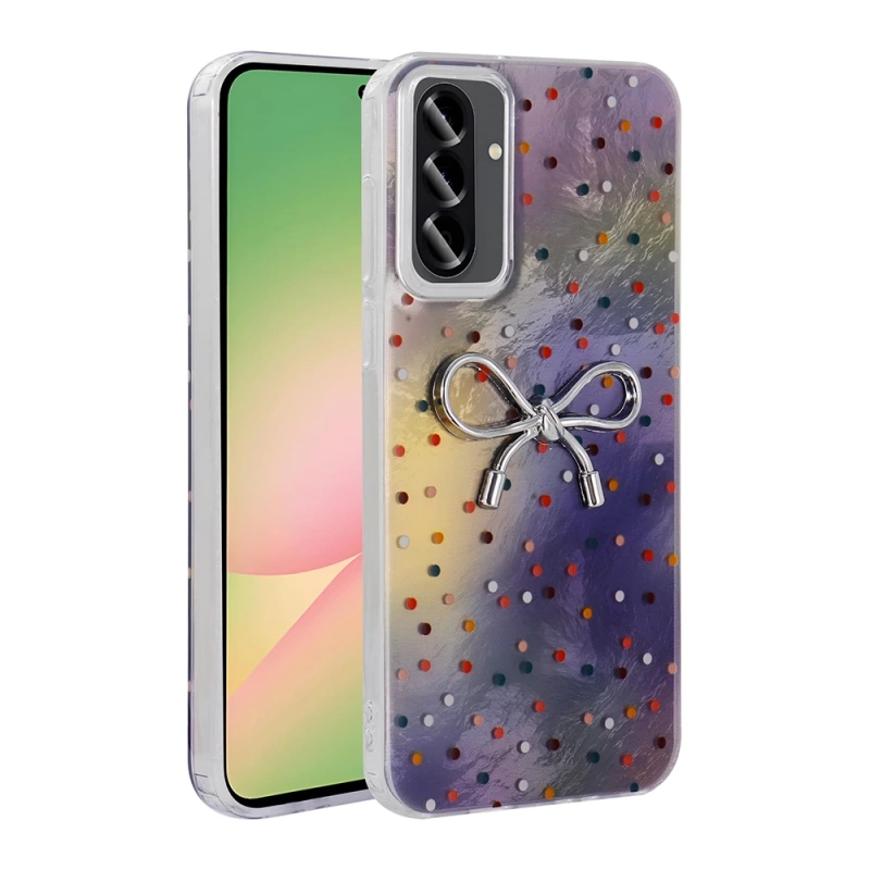 Galaxy A36 Kılıf Kamera Korumalı Figürlü Zore Ponti Silikon Kapak