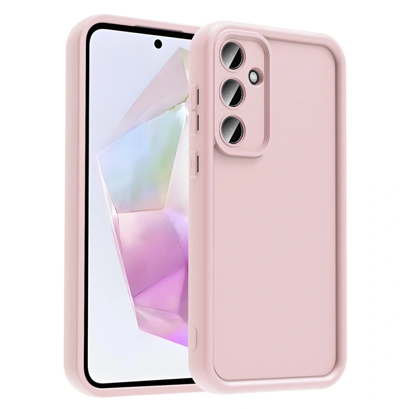 Galaxy A36 Kılıf Kamera Korumalı Zore Ananas Kapak