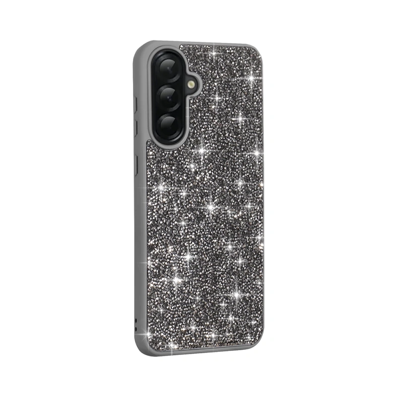 Galaxy A36 Kılıf Parlak Taşlı Tasarım Zore Pırlanta Kapak