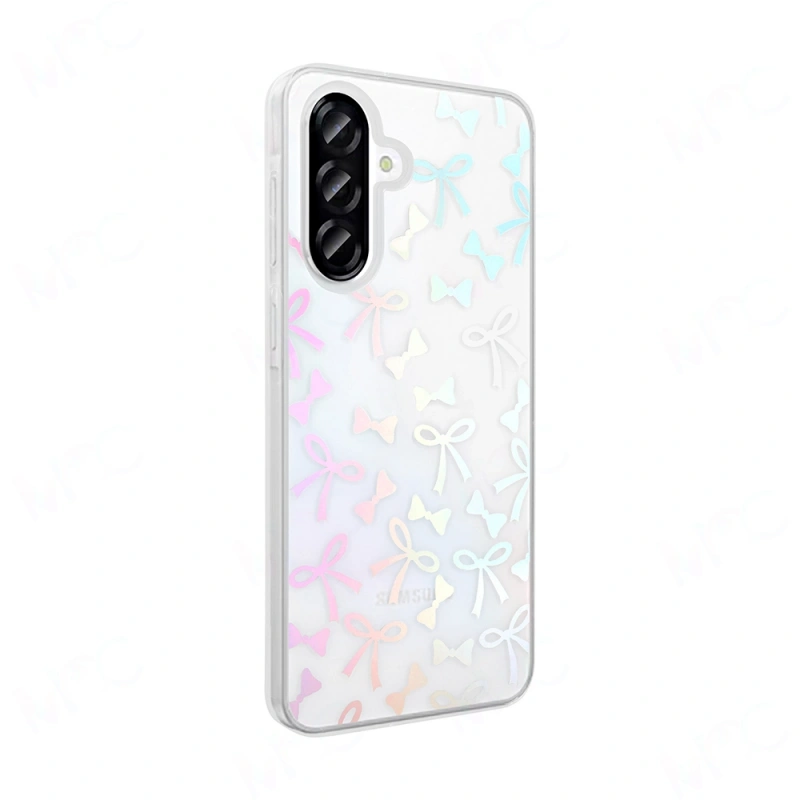 Galaxy A36 Kılıf Şeffaf Figürlü Zore Folk Sert Kapak