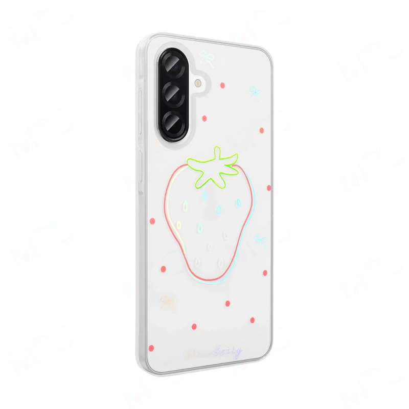 Galaxy A36 Kılıf Şeffaf Figürlü Zore Folk Sert Kapak