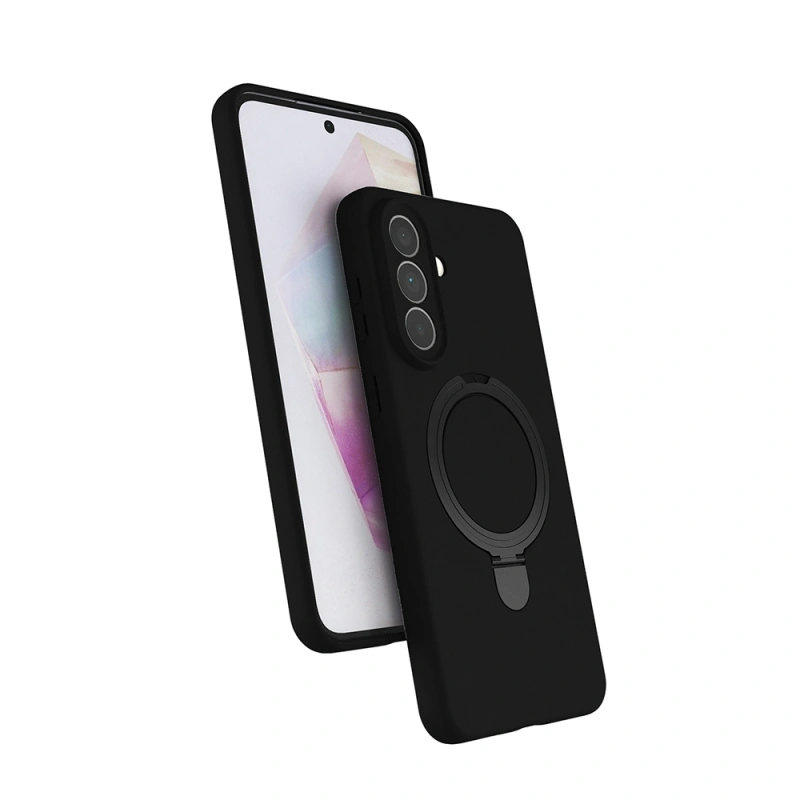 Galaxy A37 Kılıf M-safe Şarj Özellikli Standlı Zore Samara Kapak