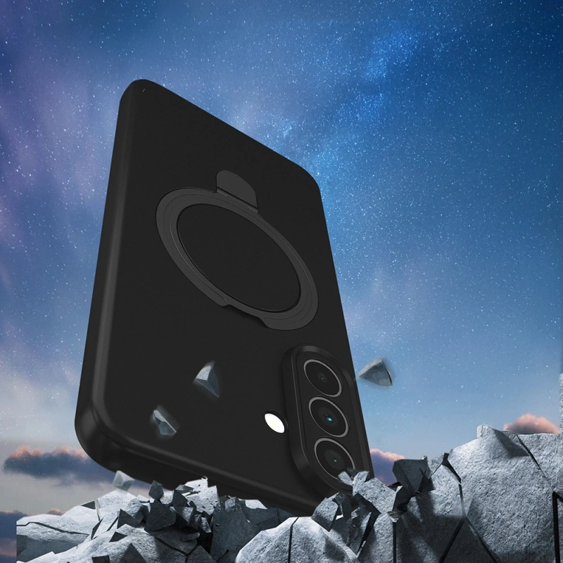 Galaxy A37 Kılıf M-safe Şarj Özellikli Standlı Zore Samara Kapak