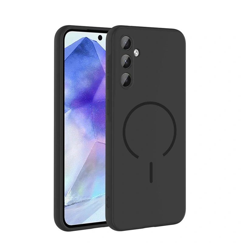 Galaxy A37 Kılıf M-safe Şarj Özellikli Zore Meta Kapak