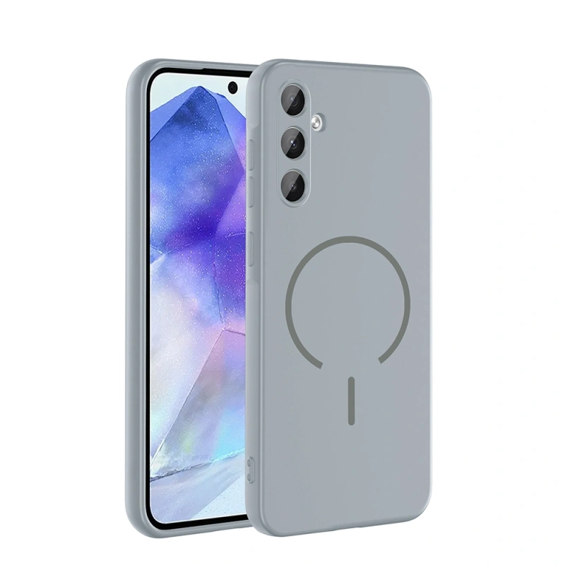 Galaxy A37 Kılıf M-safe Şarj Özellikli Zore Meta Kapak