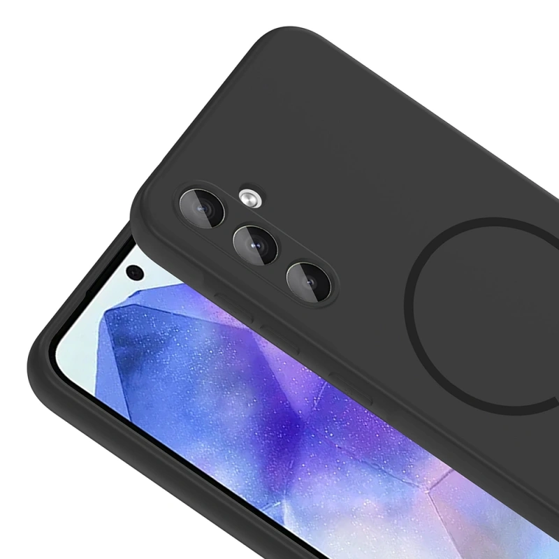 Galaxy A37 Kılıf M-safe Şarj Özellikli Zore Meta Kapak