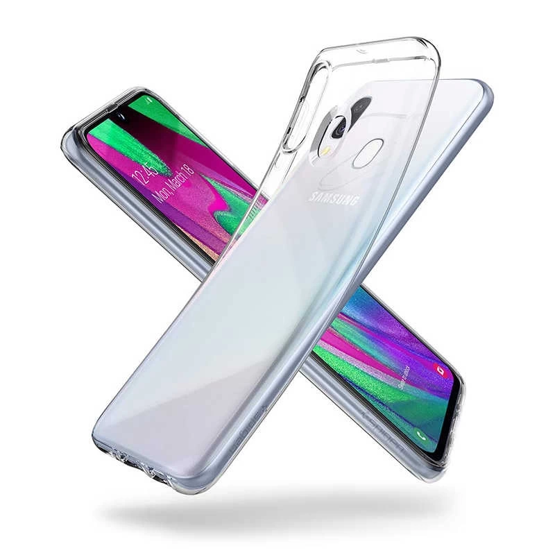 Galaxy A40 Kılıf Zore Süper Silikon Kapak