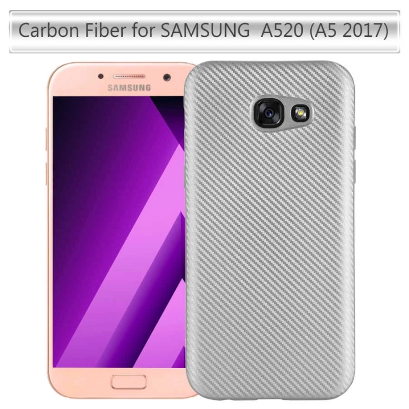 Galaxy A5 2017 Kılıf İ-Zore Karbon Silikon