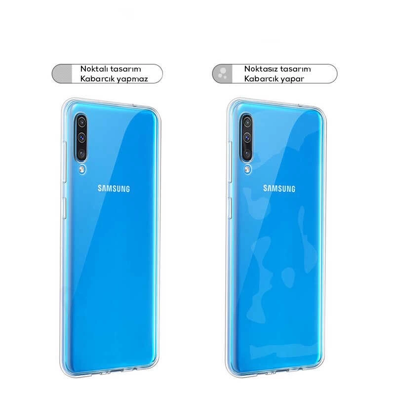 Galaxy A50 Kılıf Zore Süper Silikon Kapak