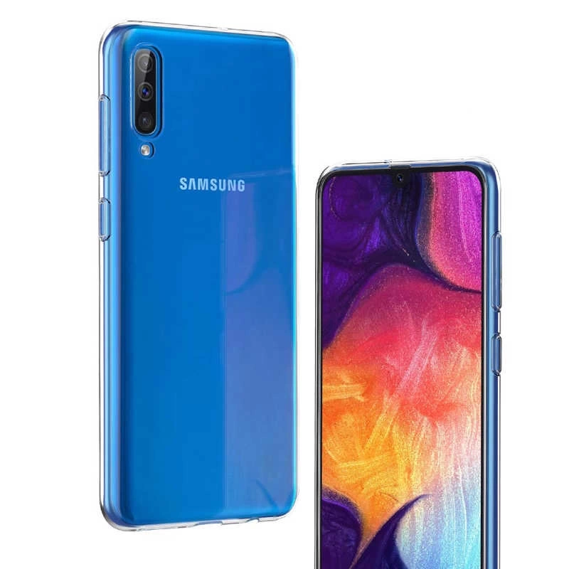 Galaxy A50 Kılıf Zore Ultra İnce Silikon Kapak 0.2 mm