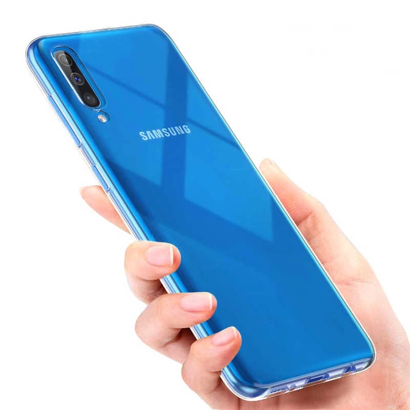 Galaxy A50 Kılıf Zore Ultra İnce Silikon Kapak 0.2 mm