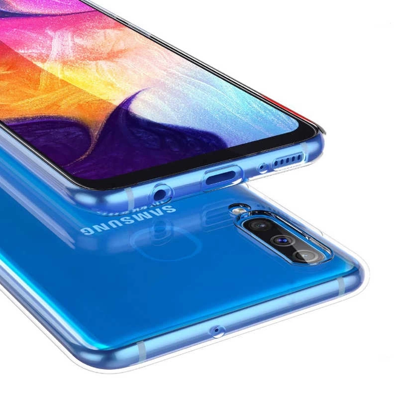 Galaxy A50 Kılıf Zore Ultra İnce Silikon Kapak 0.2 mm