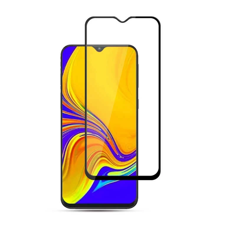 Galaxy A50 Zore Kenarları Kırılmaya Dayanıklı Cam Ekran Koruyucu