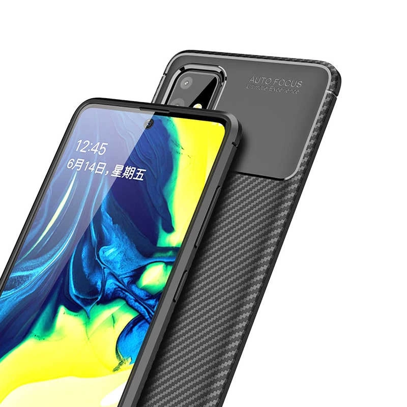 Galaxy A51 Kılıf Zore Negro Silikon Kapak