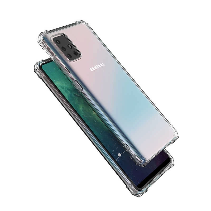 Galaxy A51 Kılıf Zore Nitro Anti Shock Silikon