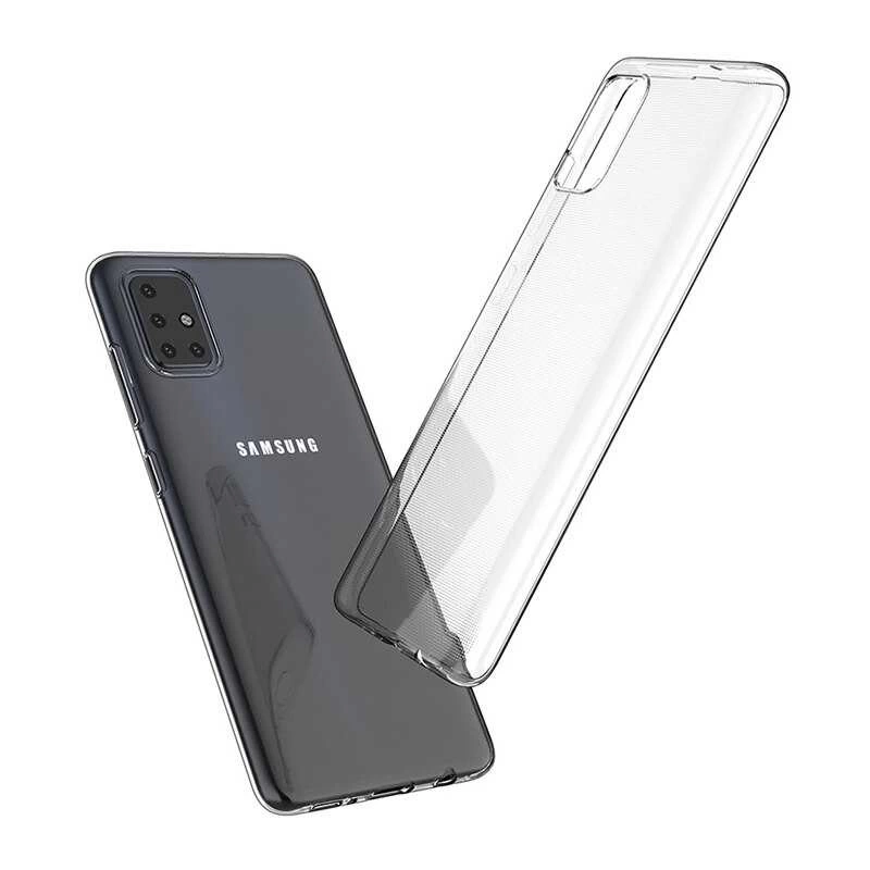 Galaxy A51 Kılıf Zore Süper Silikon Kapak