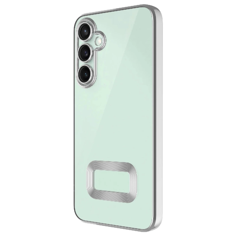Galaxy A56 Kılıf Kamera Korumalı Logo Gösteren Zore Omega Kapak