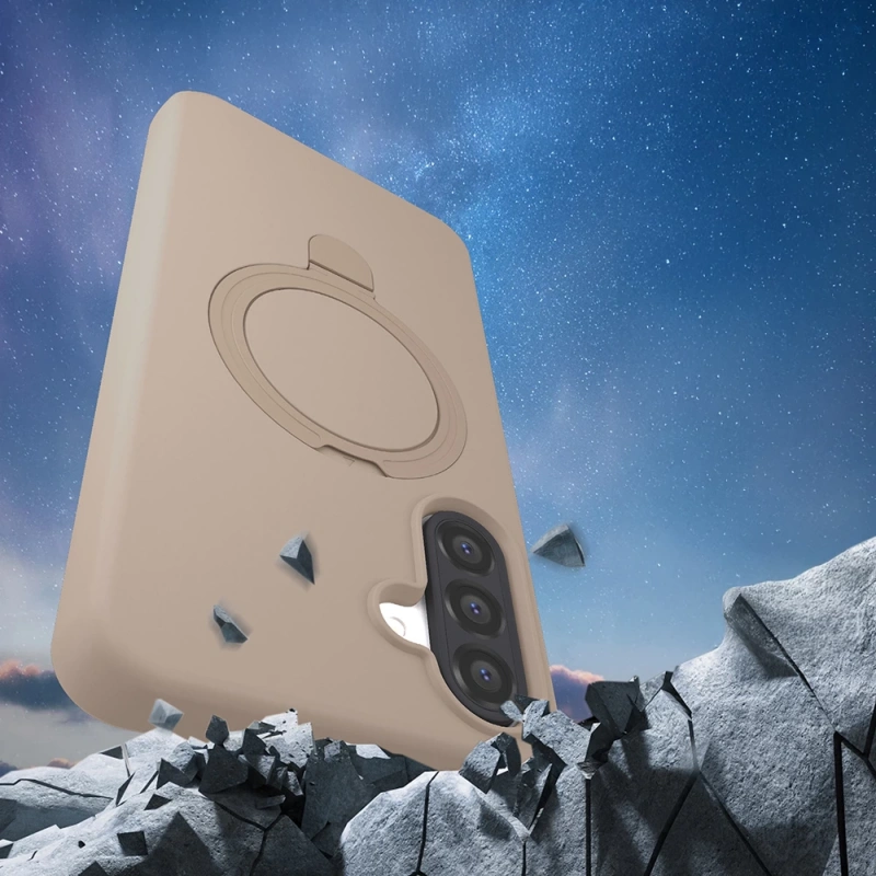 Galaxy A56 Kılıf M-safe Şarj Özellikli Standlı Zore Samara Kapak