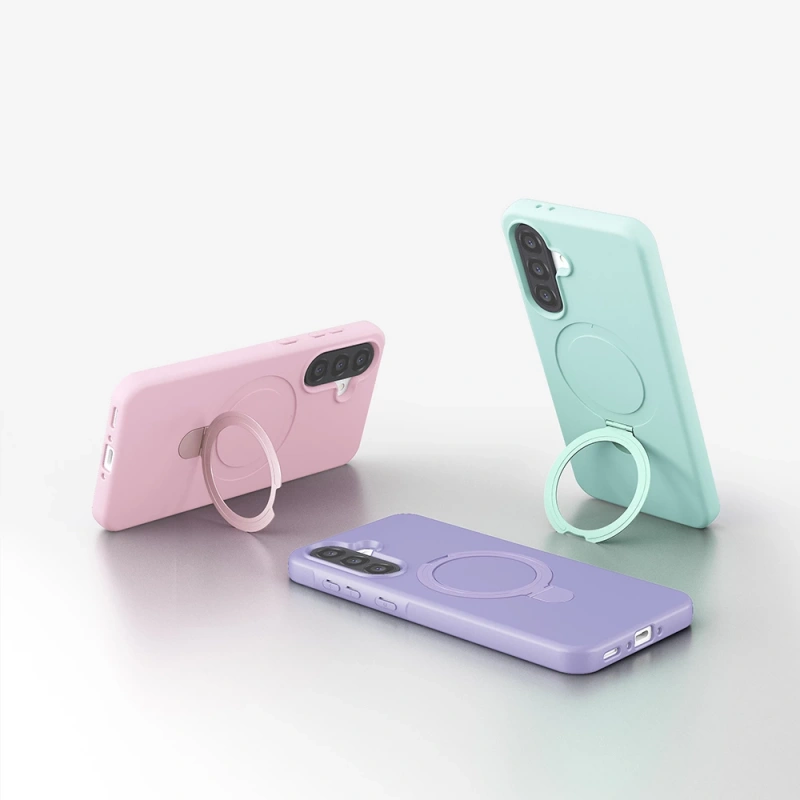 Galaxy A56 Kılıf M-safe Şarj Özellikli Standlı Zore Samara Kapak