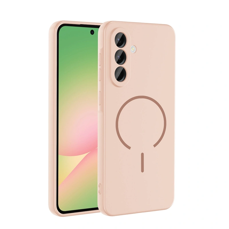 Galaxy A56 Kılıf M-safe Şarj Özellikli Zore Meta Kapak