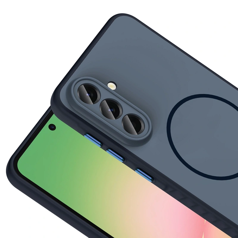 Galaxy A56 Kılıf M-safe Şarj Özellikli Zore Tea Kapak