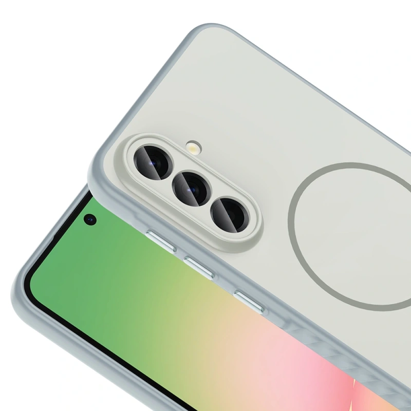 Galaxy A56 Kılıf M-safe Şarj Özellikli Zore Tea Kapak