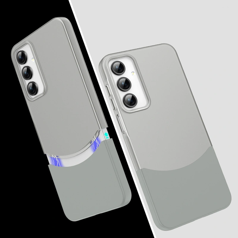 Galaxy A56 Kılıf Mıknatıslı Zore Duble Kapak