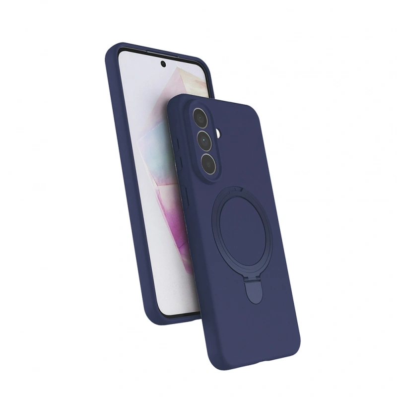 Galaxy A57 Kılıf M-safe Şarj Özellikli Standlı Zore Samara Kapak