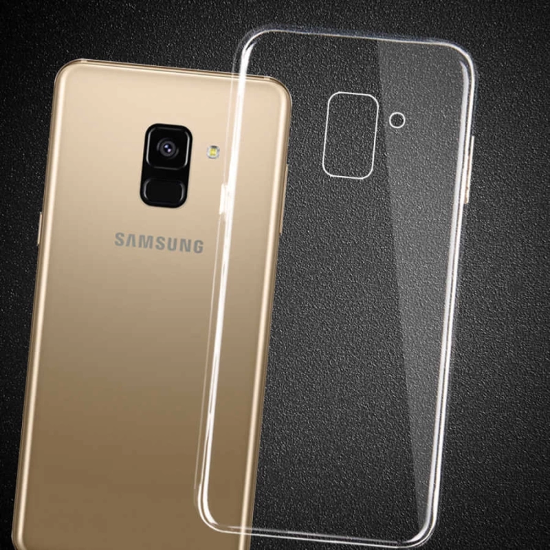 Galaxy A6 2018 Kılıf Zore Ultra İnce Silikon Kapak 0.2 mm