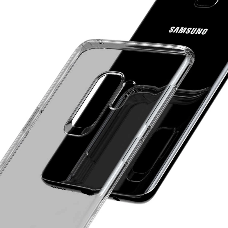 Galaxy A6 Plus 2018 Kılıf Zore Ultra İnce Silikon Kapak 0.2 mm