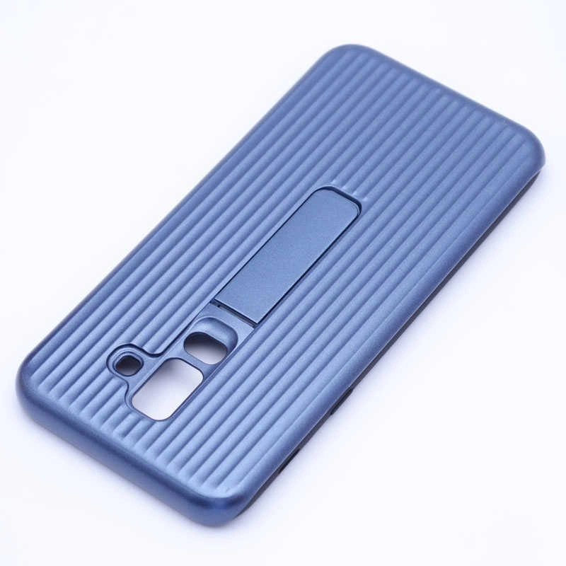 Galaxy A6 Plus 2018 Kılıf Zore Wave Standlı Mıknatıslı Kapak