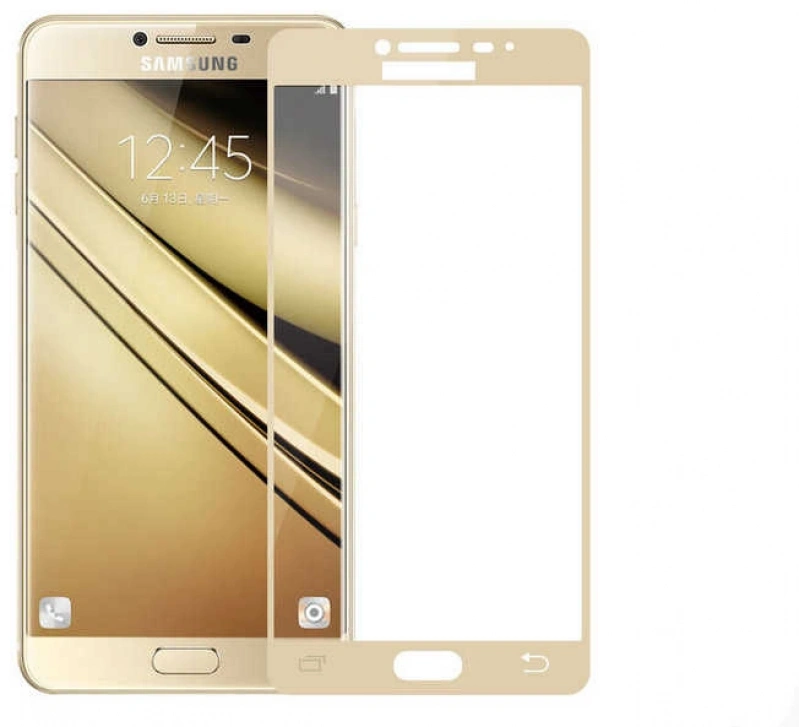 Galaxy A7 2016 Zore Ekranı Tam Kaplayan Düz Cam Koruyucu