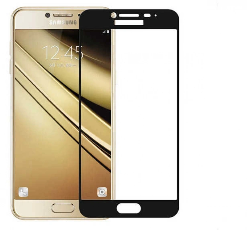 Galaxy A7 2016 Zore Ekranı Tam Kaplayan Düz Cam Koruyucu