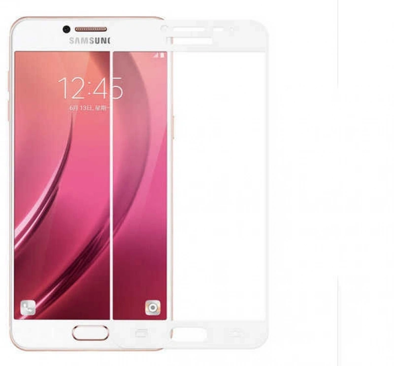 Galaxy A7 2016 Zore Ekranı Tam Kaplayan Düz Cam Koruyucu